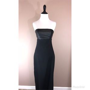 NWT Black Forever 21 Strapless Maxi Dress XS